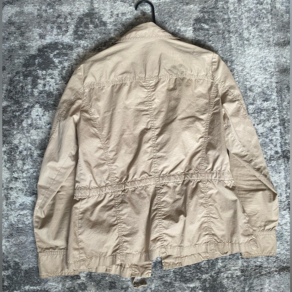 Liz Claiborne Tan Utility Jacket size small - Picture 5 of 8